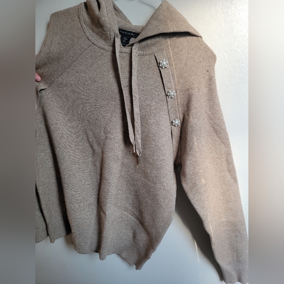 Tahari super soft hoodie Sz. M - Picture 2 of 9